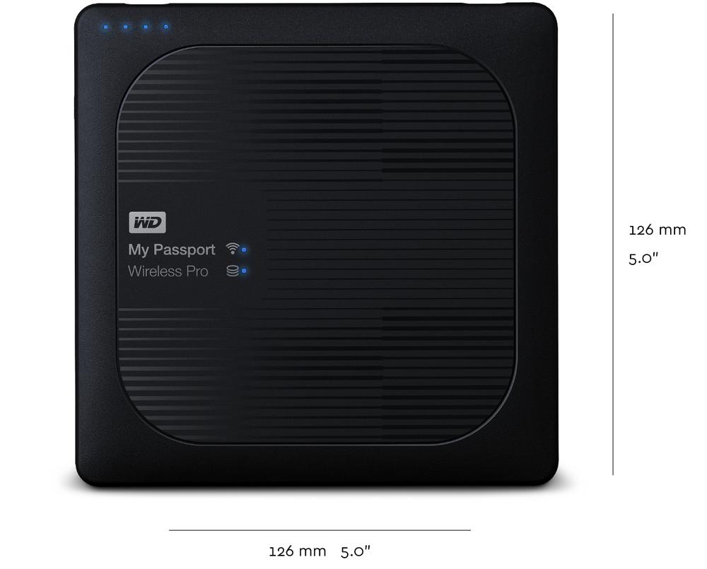 WD Wireless Portable Storage